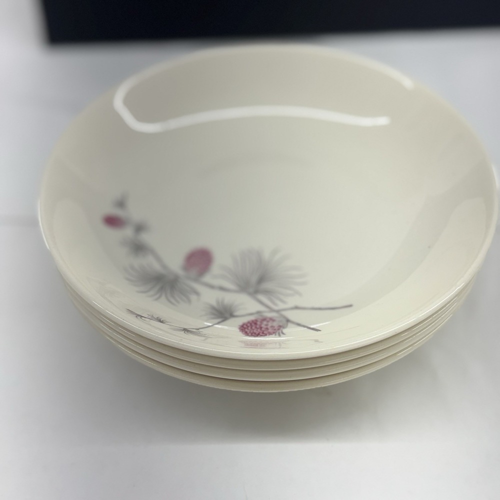 Set Of 4 Vintage Canonsburg Wild Clover Soup Salad Bowl 8" See Description